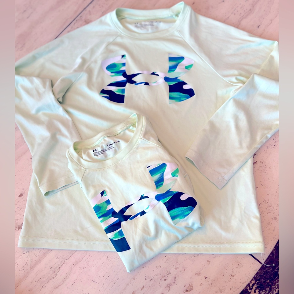 Under Armour Mint Long Sleeve Shirt Set